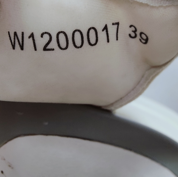 Pierre Cardin White Gray Yellow Chunky Platform Sporty Ankle Strap Sandals, 8.5 - Picture 8 of 9